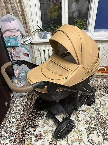 Москвич: Балдар арабасы, Башка бренд, түсү - Күрөң, Колдонулган, Өзү алып кетүү — 1