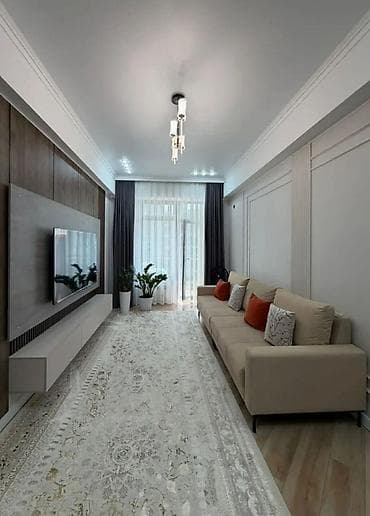 Кыймылсыз мүлк: 2 бөлмө, 77 м², Элитка, 8 кабат, Дизайнердик ремонт — 6