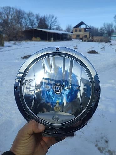 диски мерс 15: Противотуманная/дальняя круглая фара Hella Chromium luminator - — 4