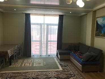 bishkek flat: 2 комнаты, С мебелью полностью — 4