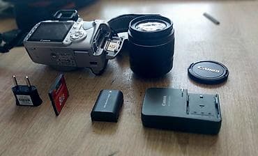 объектив 24 105: Canon 400d ПОЛНЫЙ КОМПЛЕКТ Основное: - Байонет Canon EF/EF-S. - — 3