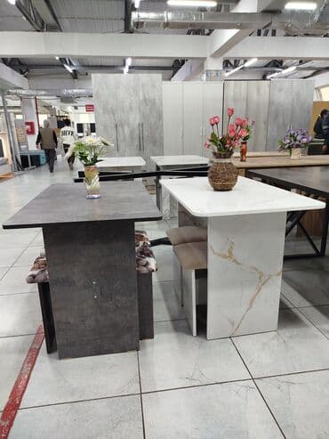 Кухонный стол и стул, Новый at lalafo.kg Кухонный стол и стул, Новый