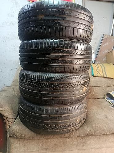 Шины 215 / 50 / R 17, Лето, Б/у, Комплект, Легковые, Япония, Bridgestone