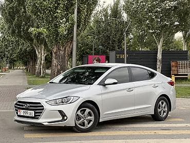 Транспорт: Hyundai Avante: 2018 г., 1.6 л, Автомат, Бензин, Седан — 7