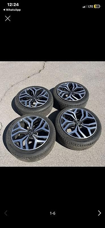 Унаа: Комплект из 4 колес Range Rover на оригинальных дисках R21 — 1