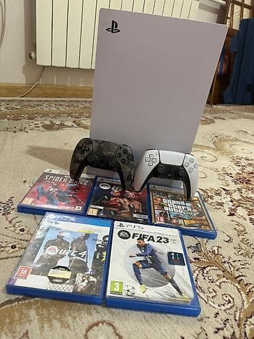 игры на ps5 купить бишкек: Цена:58000. Плейстейшин в очень хорошем состоянии есть 2 контроллера и — 1
