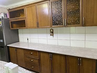 Кухонный гарнитур, цвет - Коричневый, МДФ