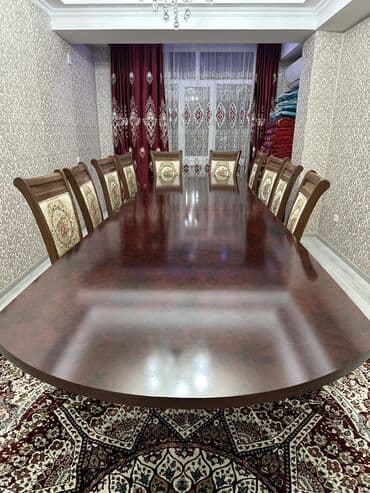 стол тумбовый: Стол для зала, Б/у, Не раскладной — 7