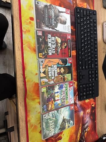 Коллекция игр для Nintendo Switch (физические издания, картриджи в