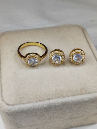 свадебные платья от производителя: Набор украшений, Проба 925, Женские, Новый — 1