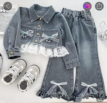 детский пижамы: Комплект, цвет - Серый — 6