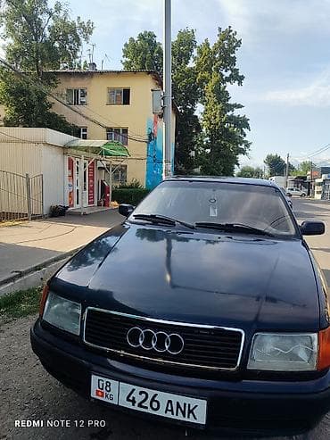 Унаа: Audi 100: 1992 г., 2 л, Кол менен иштөөчү, Бензин, Седан — 4