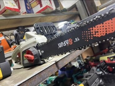 электрическая цепная пила купить в бишкеке: Цепная пила(ценные или разных марок) 1)Тип: Цепная пила (CHAIN SAW) — 3