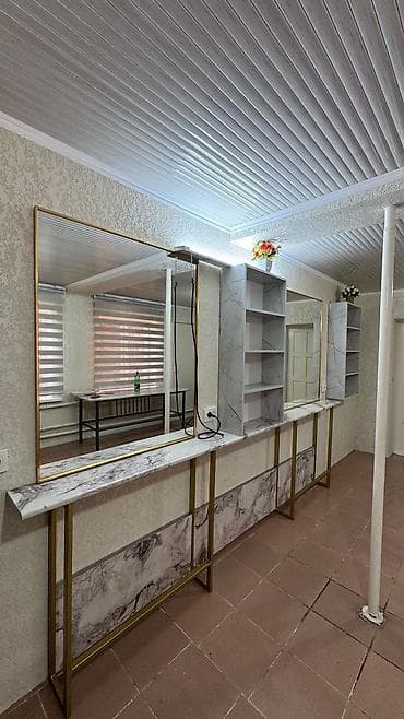 лазерный резка: Парикмахерская мойка со встроенным креслом. Так же зеркала и — 7