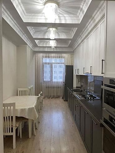 osh flat: 3 комнаты, 114 м², Асанбай мкр 6 этаж, Дизайнерский ремонт — 5