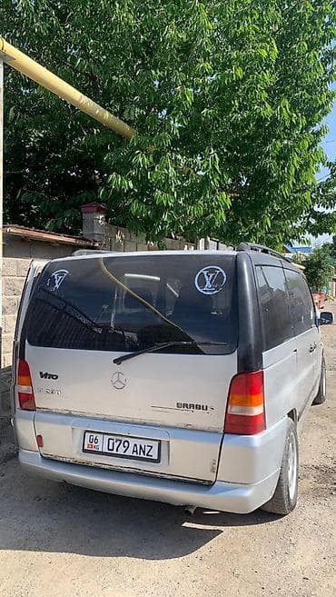 v class: Mercedes-Benz Vito: 2002 г., 2.8 л, Автомат, Бензин, Фургон — 6