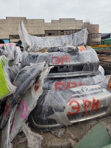 передний бампер тайота витц 2002 г: Бампер Передний Toyota, Б/у, Оригинал — 4