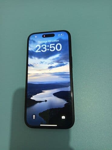 iphone 15 телефон: IPhone 15, Б/у, 256 ГБ, Black Titanium, Зарядное устройство, 81 % — 1