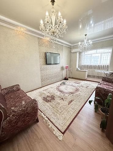 сдаю кв 10мкр: 3 комнаты, 68 м², 106 серия, 8 этаж, Евроремонт — 7