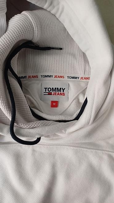 ben sherman: Мужская толстовка, M, Tommy Hilfiger, Новый, цвет - Белый, Платная доставка — 2