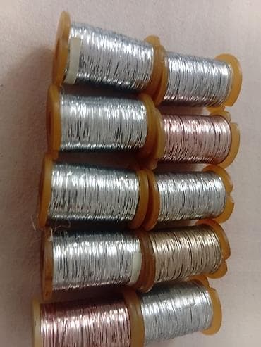 лоток для золото: Набор катушек с тонкой металлической проволокой для рукоделия и — 1