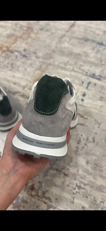 обувь турция: Натуральная кожа 101 БЕЛАЯ ЗАМША Мужская повседневная обувь 722MA550 — 4