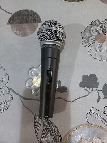 Микрофондор: Динамический вокальный микрофон Shure SM58 с переключателем (SM58S) — 1