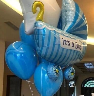 купить гелевый балон для шаров: Геливые шары Шарики на заказ Выписка из роддома День рождения Юбилей — 2