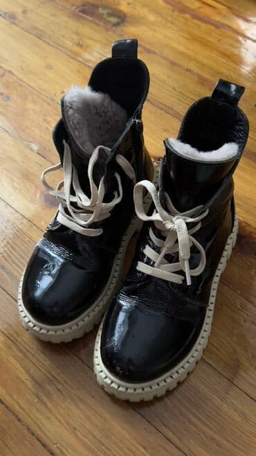 сапоги зимние женские натуральная кожа натуральный мех распродажа: Детские зимние сапоги для девочек, размер 32 Сами за 6500сом покупали — 1