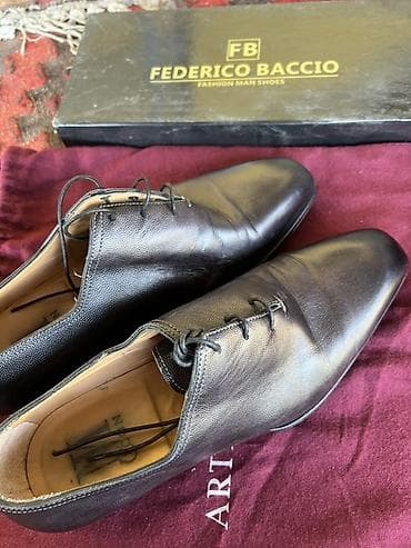 стильные оксфорды: Мужские туфли, 40, Б/у — 1