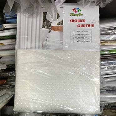 Хозтовары: Шторы для душа - Naonao Metallic PEVA Shower Curtain Материал — 3