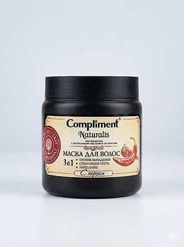 ламинари маска: Compliment Naturalis Маска для волос 3-в-1 с перцем - Назначение — 2