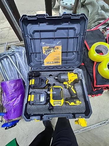 темир тапкыч: Аккумуляторный ударный гайковерт BESTIR (Brushless) в кейсе — 4