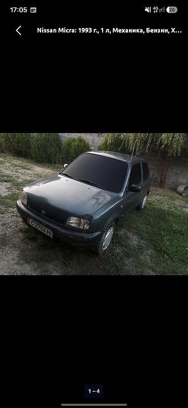 1993: Nissan Micra: 1993 г., 1 л, Механика, Бензин, Хэтчбэк — 1