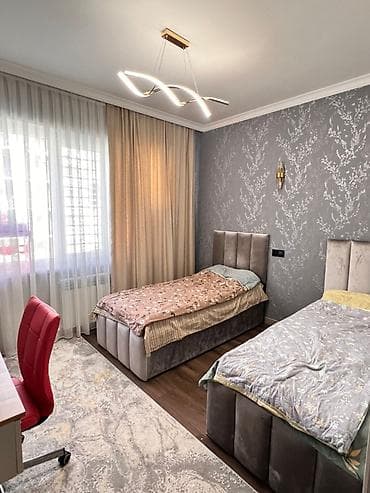 Недвижимость: 3 комнаты, 90 м², 106 серия улучшенная, Ала-Арча ТРЦ 106 серия улучшенная, 5 этаж, Евроремонт — 9