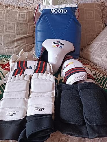 форма теквандо: Комплект, цвет - Белый — 6