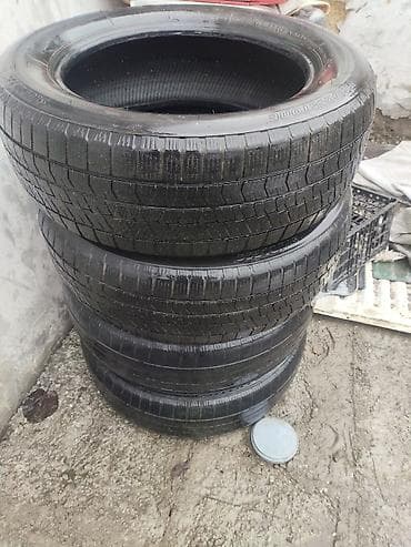 kia rio 2000: Колеса в сборе R 17, Зима, Б/у, Комплект, Легковые — 1