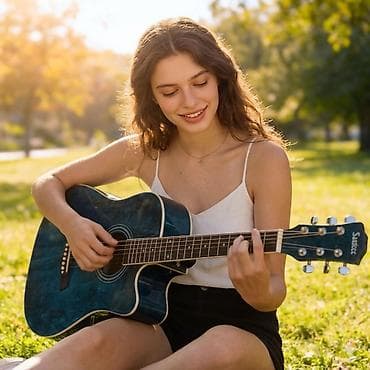 полуакустическая гитара: 🎸✨ Гитара, в которую влюбляешься с первого взгляда и звука! Ищете — 6