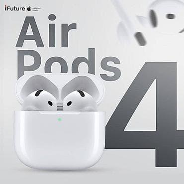 оригинальные аирподсы 1: Apple AirPods 4 — полностью беспроводные наушники с кейсом-зарядкой — 1