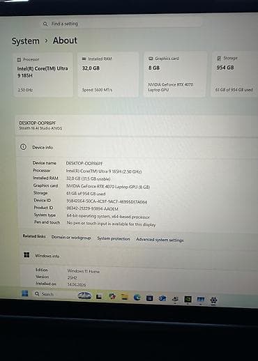 elden ring ps4: Игровой, Б/у, Intel Core Ultra 9, ОЗУ, RAM: 32 ГБ — 9