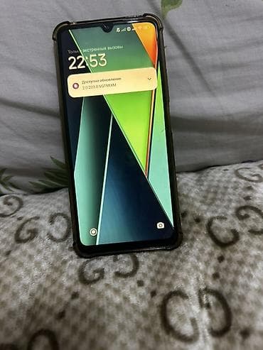 honor magic: Poco C75, Б/у, 128 ГБ, цвет - Черный, 2 SIM — 1
