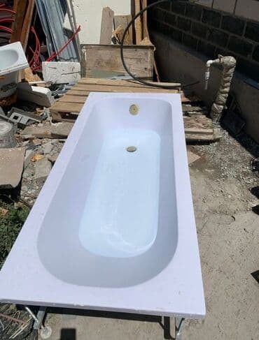 Ванна, Овальная, Материал: Акрил, Размер: 170 x 75 см