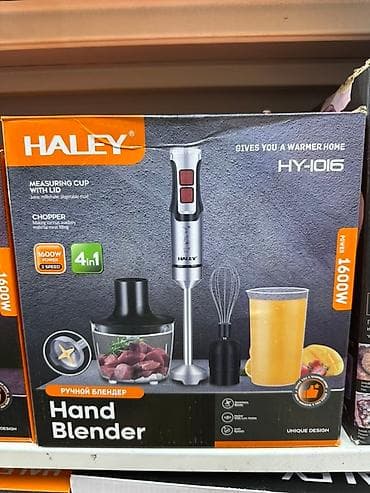 haley chopper: Погружной блендер Haley HY-1016 с мощностью 1600 Вт, представленный — 1