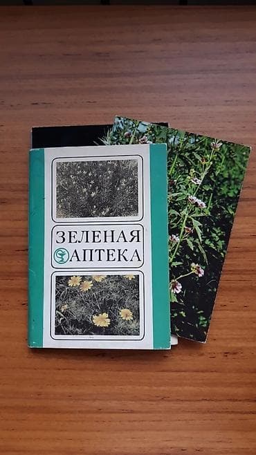 local guide program: ВИНТАЖ; ~Зеленая аптека~ Отличное состояние) Материал: картон — 2