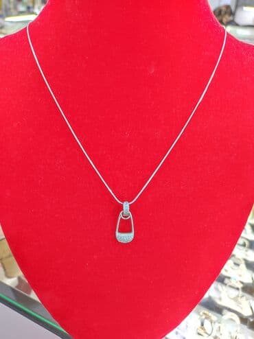 булавка: Цепочка, Проба 925, Женские, Новый — 2