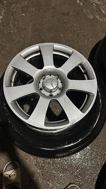 диски на авто 17: Литые Диски R 17 Mercedes-Benz, Комплект, отверстий - 5, Б/у — 3