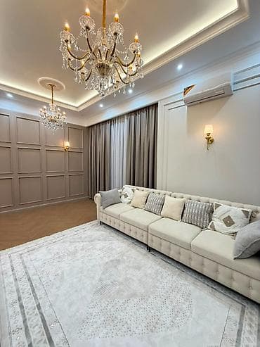 Продажа квартир: 2 комнаты, 75 м², Асанбай мкр Элитка, 9 этаж, Евроремонт — 3