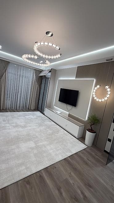 2 комнаты, 73 м², Элитка, Асанбай мкр Элитка, 4 этаж, Дизайнерский ремонт