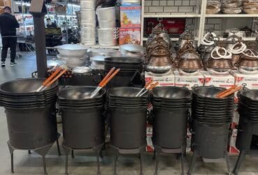 для шашлык: Чоюн ( чугун ) казандар сатылат наманганда чыгарылган 4.5 литрден — 4