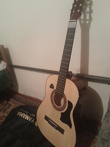 Музыкалык аспаптар: Классическая гитара 4/4 с чехлом - Полноразмерный корпус (4/4) — 1